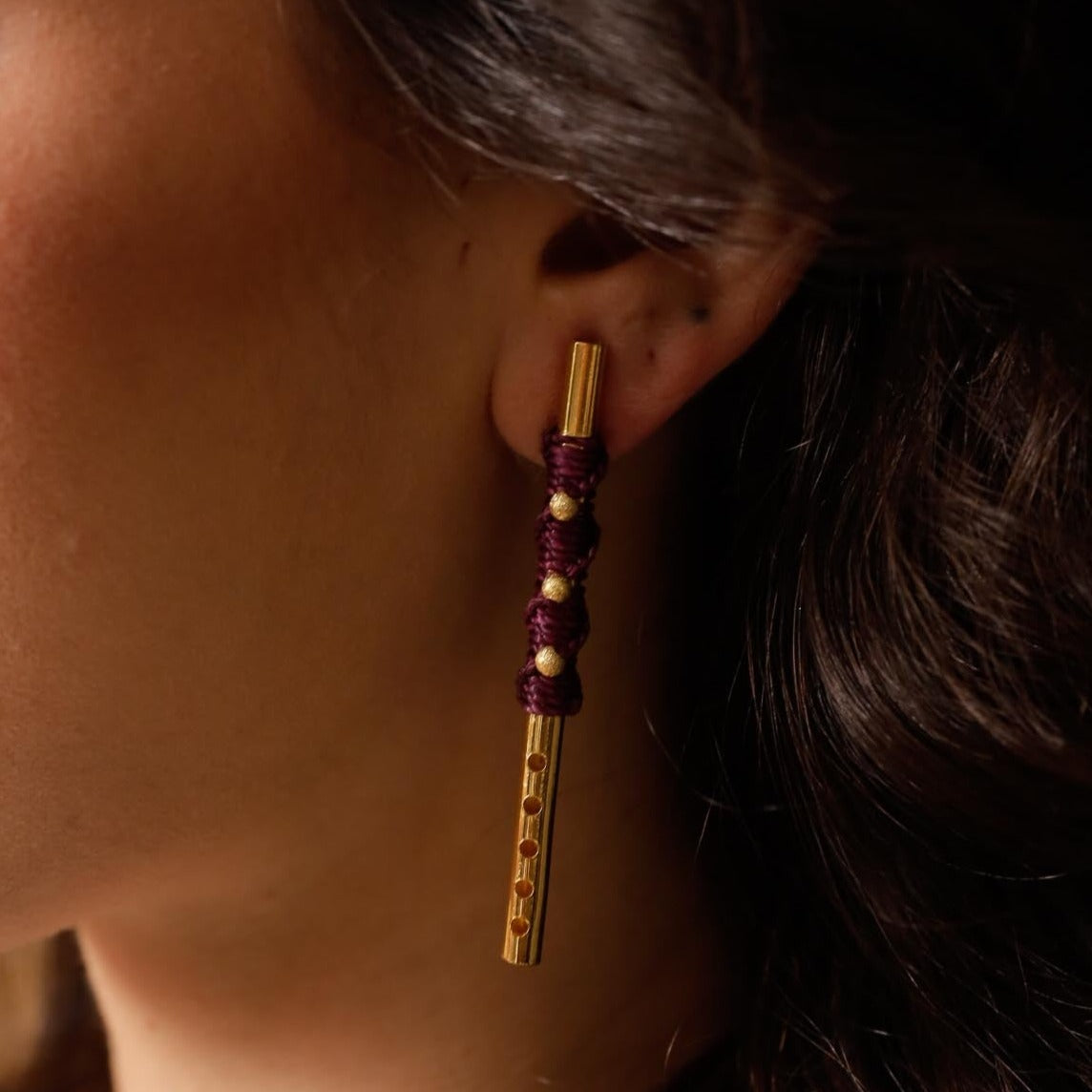 Aretes Flauta