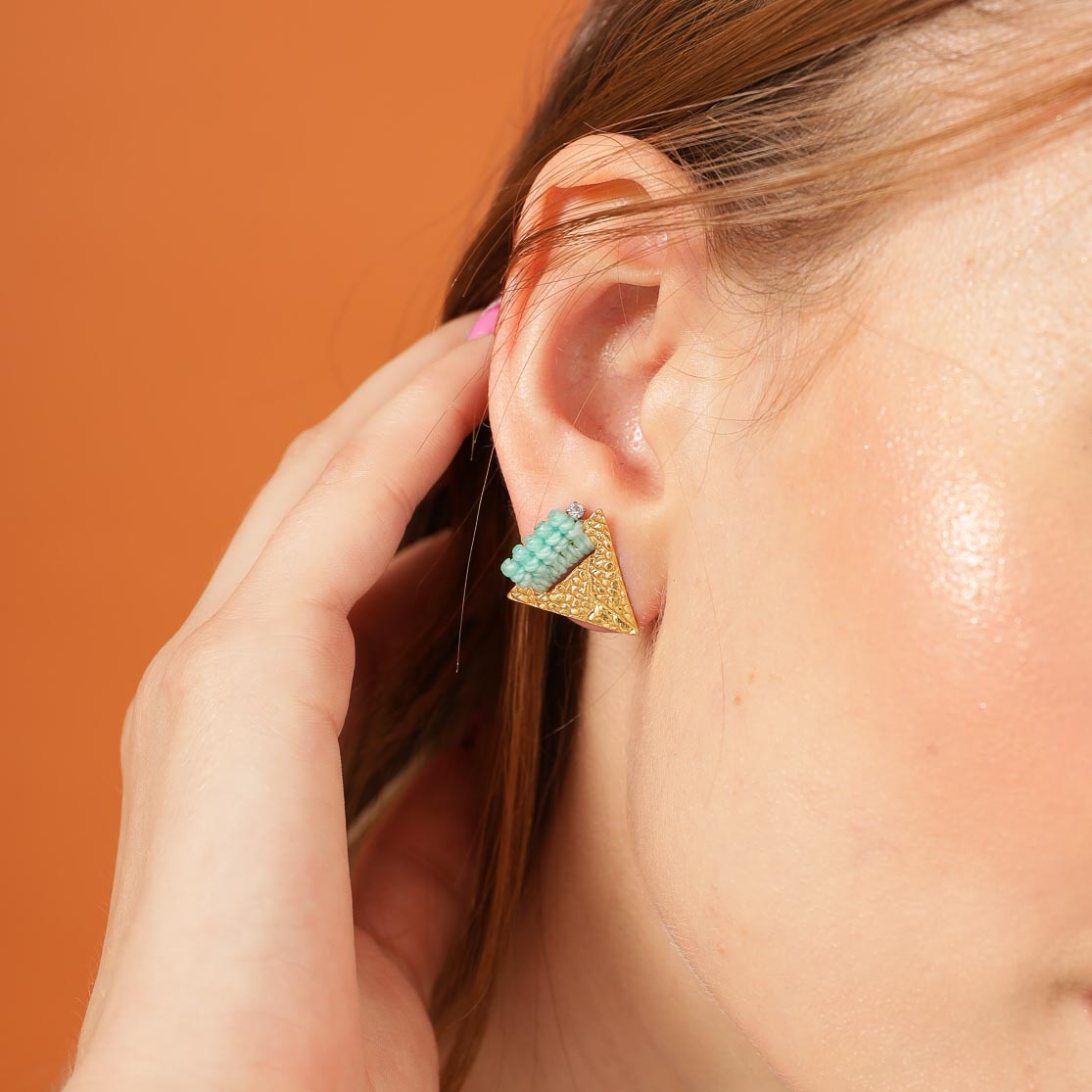 Aretes Triángulo Pequeño