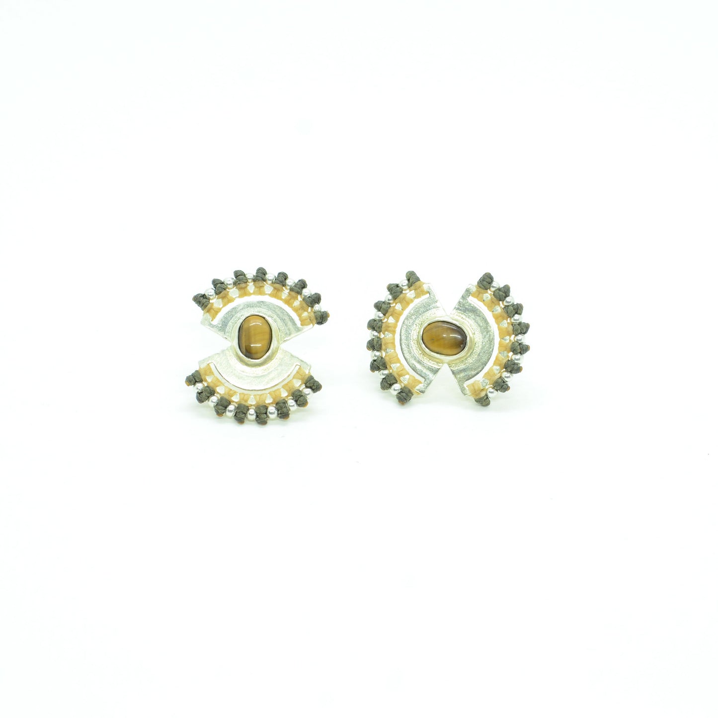 Aretes Doble Lapislázuli