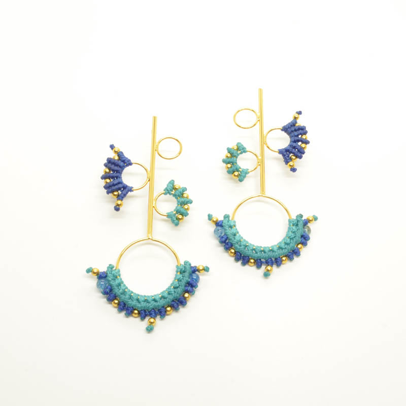 Aretes 4 Círculos