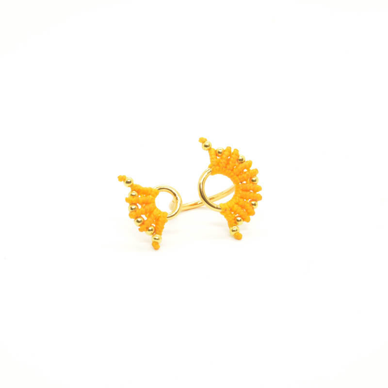 Anillo Doble Círculos