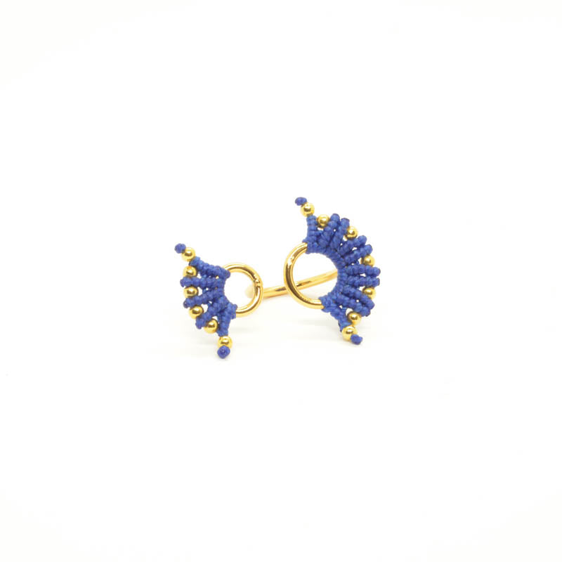 Anillo Doble Círculos