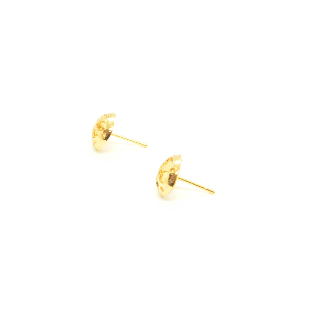 Aretes Zonarius Pequeño Dorado