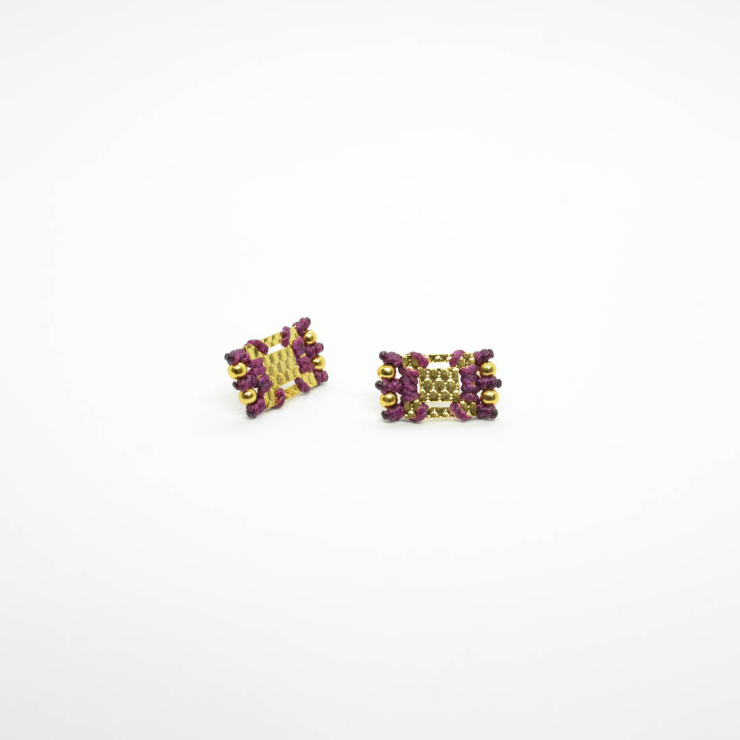 Aretes Cuadrado