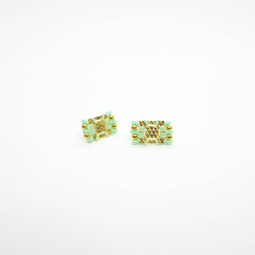 Aretes Cuadrado
