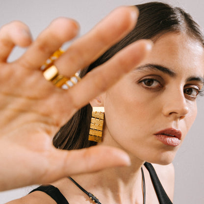 Aretes Marimba sin Tejido