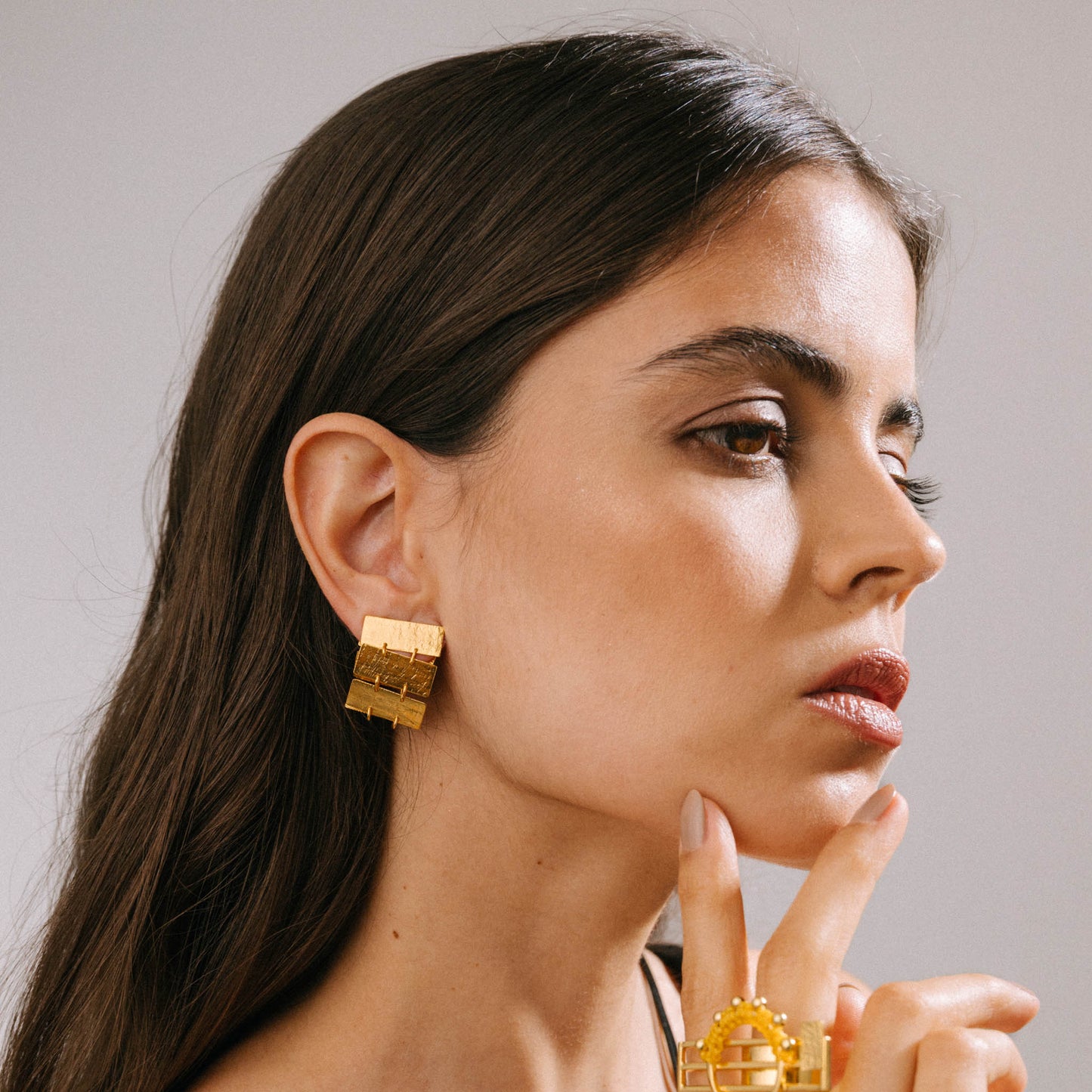 Aretes Marimba sin Tejido