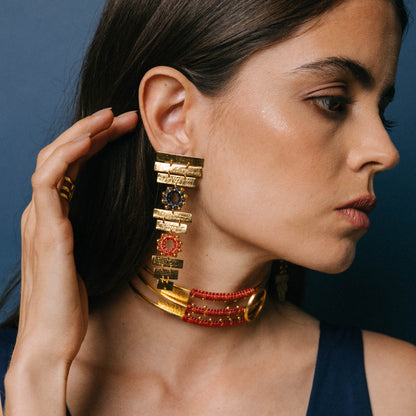 Aretes Marimba