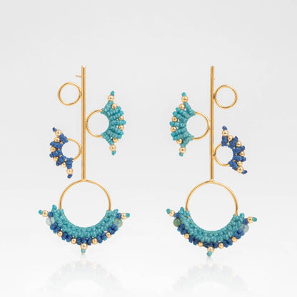Aretes 4 Círculos