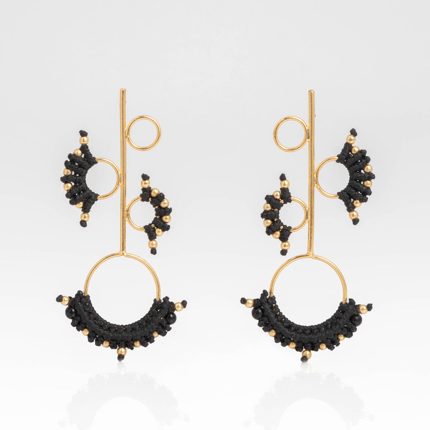 Aretes 4 Círculos