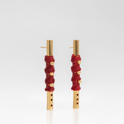 Aretes Flauta
