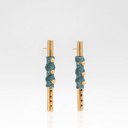 Aretes Flauta