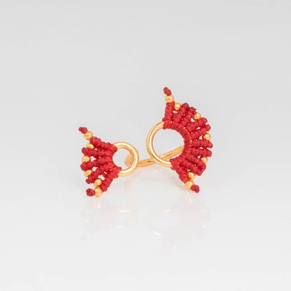 Anillo Doble Círculos