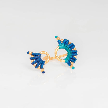 Anillo Doble Círculos