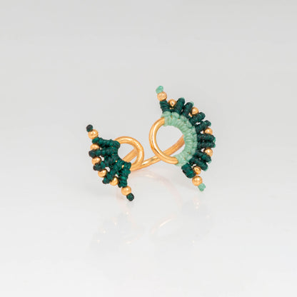 Anillo Doble Círculos