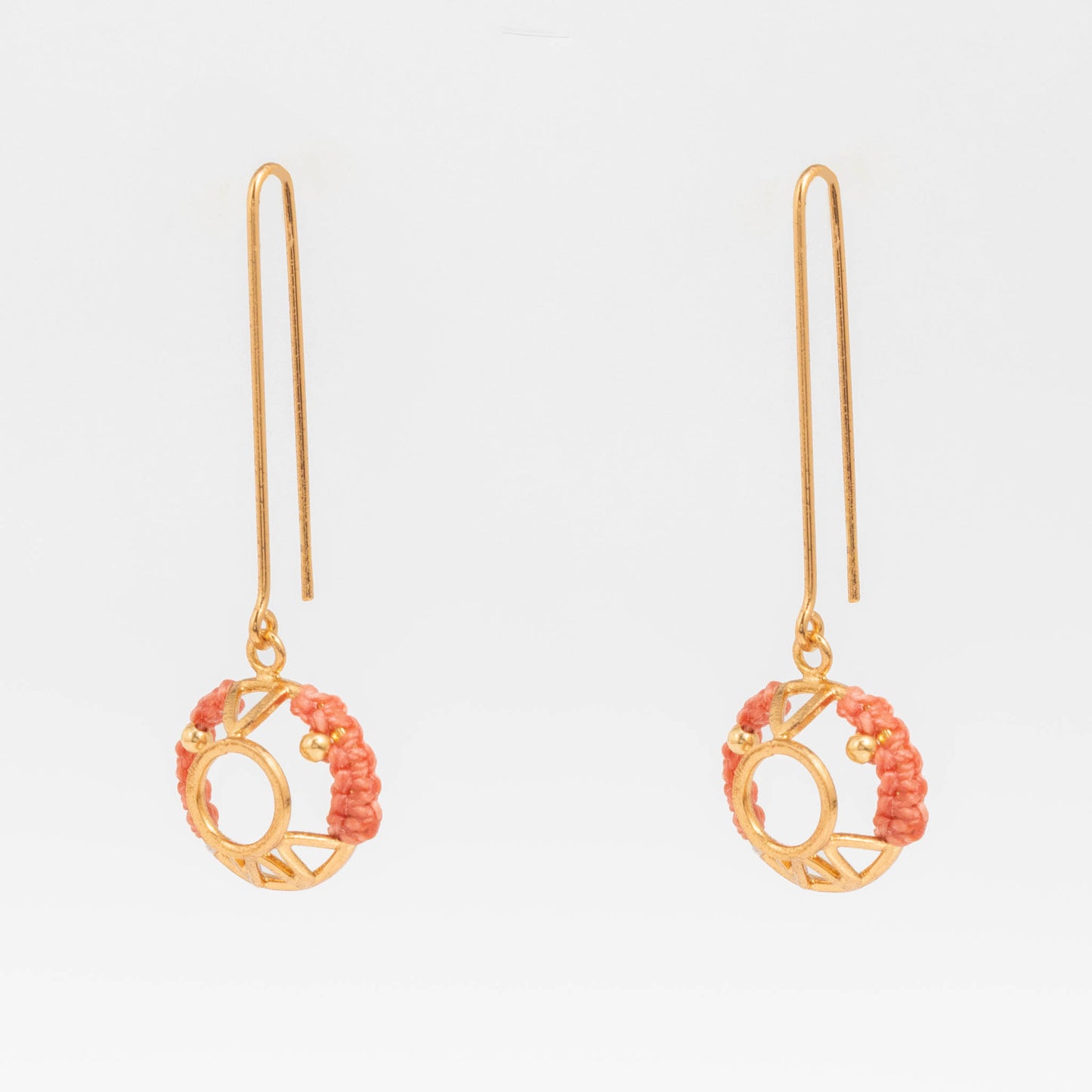 Aretes Tambor Colgante