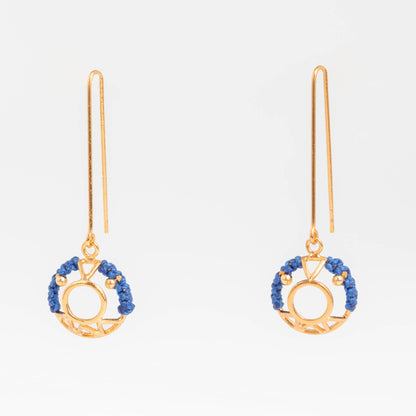 Aretes Tambor Colgante